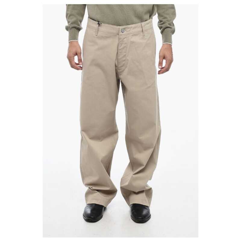 Armani EMPORIO Stretchy Cotton Wide-Leg Pants, theFeinheit