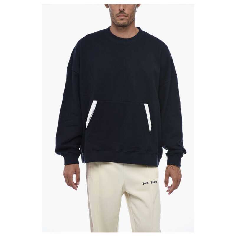 Palm Angels Brushed Cotton SARTORIAL TAPE Sweatshirt, theFeinheit