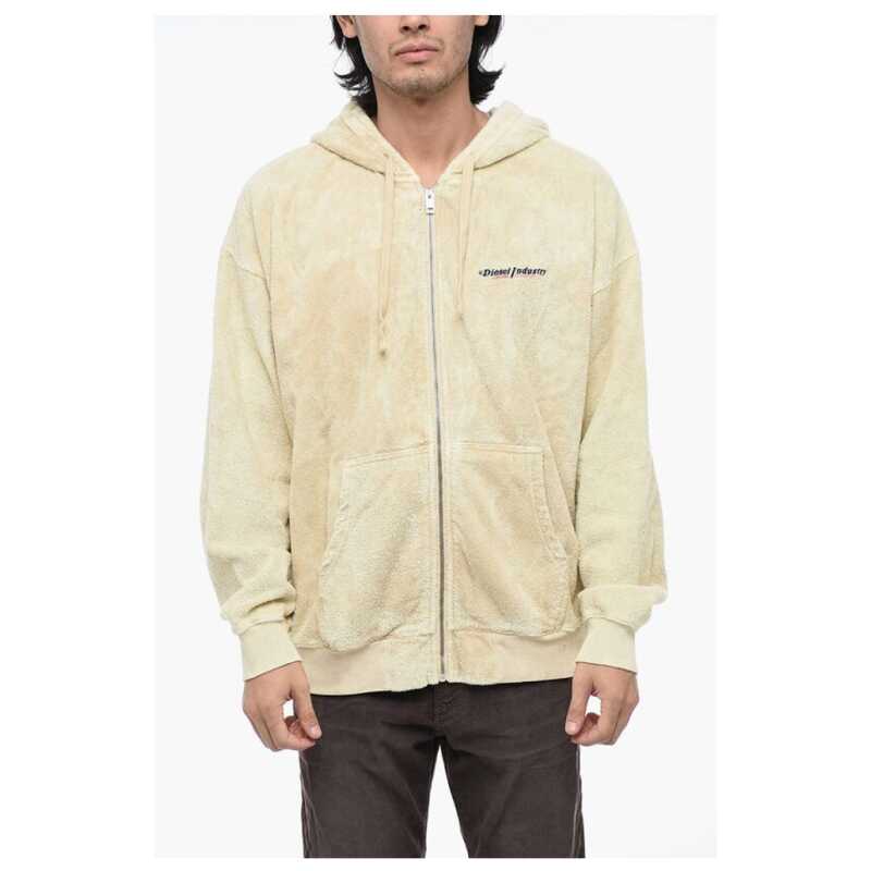 Diesel Terry Cotton S-UMMERY Hoodie Sweatshirt, theFeinheit