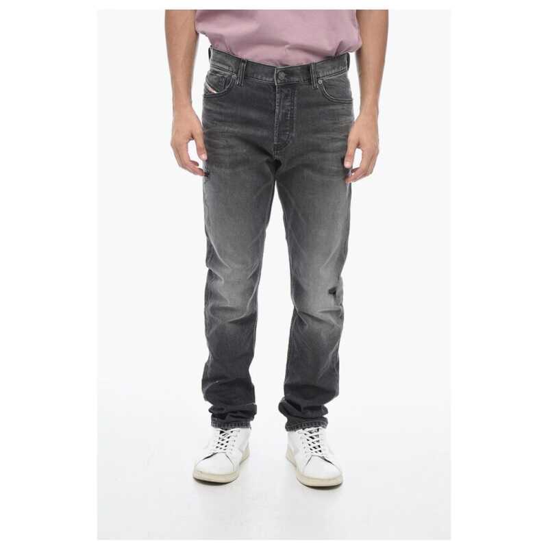 Diesel Straight-leg D-SARK Denims with Distressed Detail L.32, theFeinheit