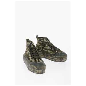 Diesel Platform S-HANAMI Sneakers with Camo Motif