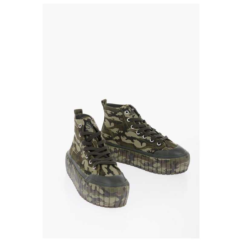 Diesel Platform S-HANAMI Sneakers with Camo Motif, theFeinheit