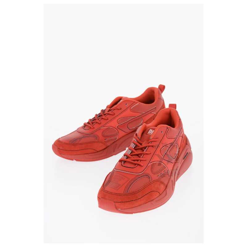 Diesel Printed SERENDIPITY SPORT Sneakers with Fabbric Inserts, theFeinheit