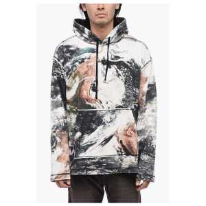 Diesel Multicolored S-PAY-HOOD.L1 Sweatshirt with Loose Fit