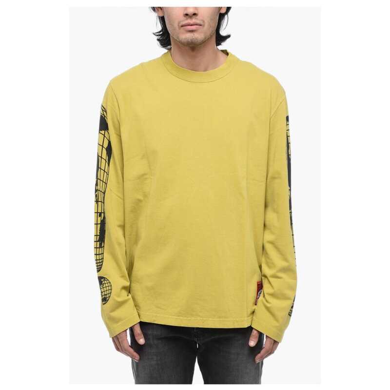 Diesel Printed T-CRANE LS-L3 T-shirt, theFeinheit