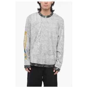 Diesel Printed T-CRANESIDE Long Sleeved T-shirt