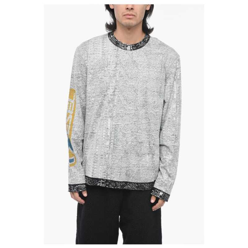 Diesel Printed T-CRANESIDE Long Sleeved T-shirt, theFeinheit