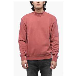 Diesel Logoed S-NORIS-JAC Half Turtleneck Sweatshirt