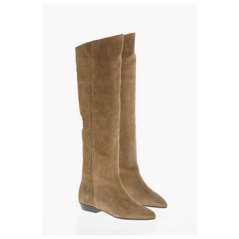 Isabel Marant Suede Knee-Lenght CITY Boots, theFeinheit