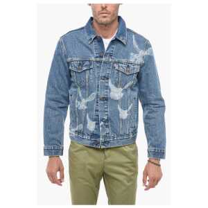 Levi's 3.PARADISE Trucker Denim Jacket with Dove Pattern