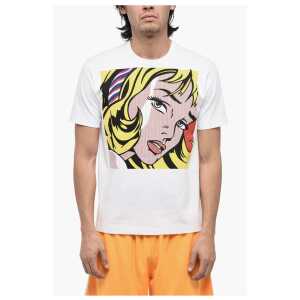 Junya Watanabe Crewneck T-Shirt with Pop Art Print