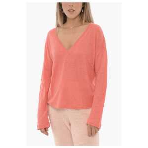Woolrich V-Neck Linen Sweater