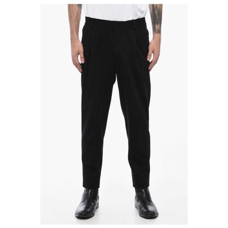 Corneliani CC COLLECTION Single-pleated Jersey Pants, theFeinheit