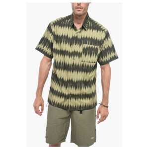 A.P.C. Tie-Dye Print Short Sleeved Shirt