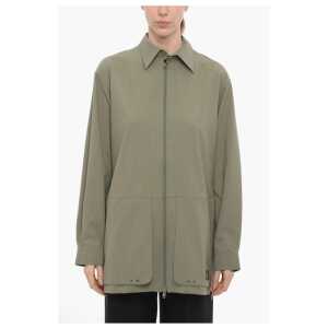 Y-3 ADIDAS Rip Stop Checked Windbreaker Jacket