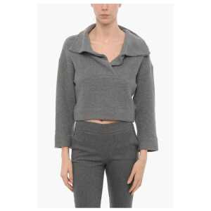Beaufille Wool Blend BOTERO Sweater with Polo Neck