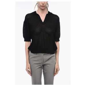 The Garment Openwork TANZANIA Polo with Cuffs
