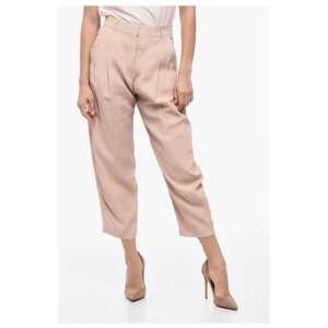 Stella McCartney Flax Blend Balloon Fit Pants