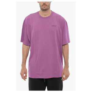 Off-White Solid Color Crew-neck T-shirt
