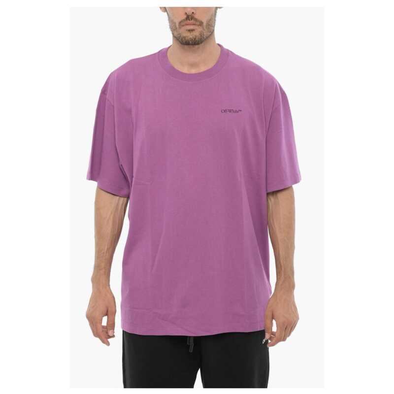 Off-White Solid Color Crew-neck T-shirt, theFeinheit