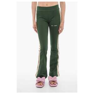 Palm Angels Flared Joggers with Contrasting Side Band