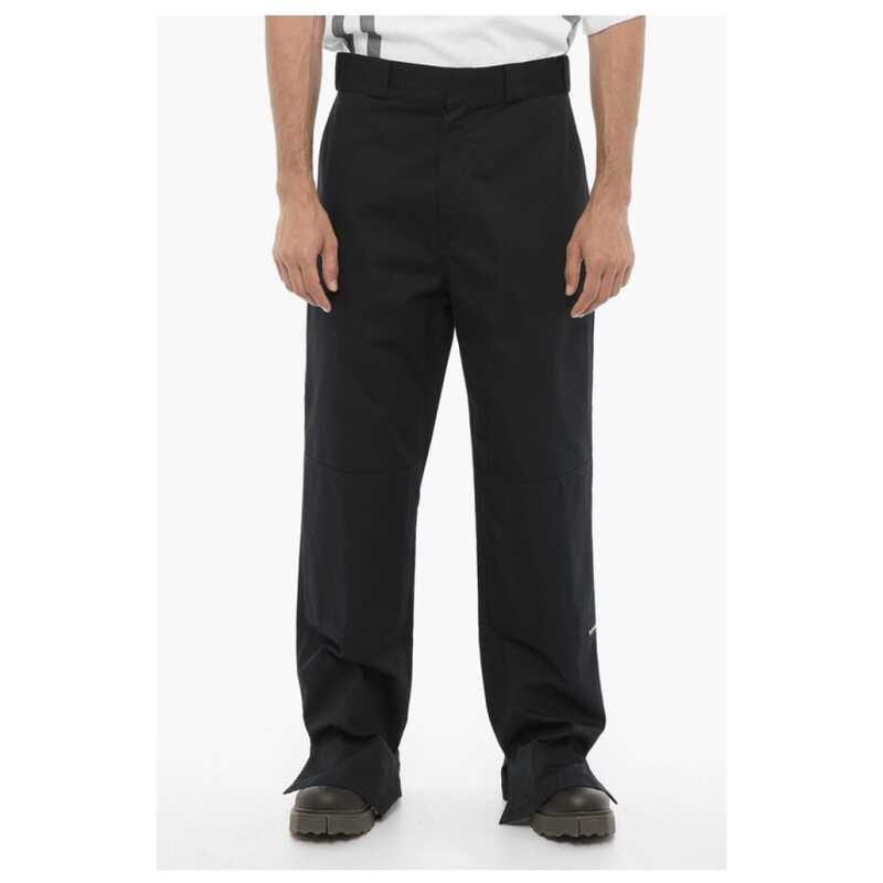 Palm Angels High-Waisted Straight Leg Pants, theFeinheit