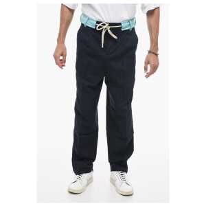 Palm Angels TRACK BELT Pants With Drawstrings
