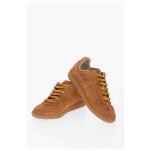 Maison Margiela MM22 Lace-up Sneakers with Visible Stitching