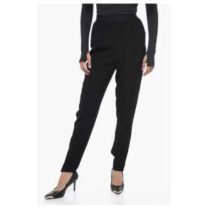Maison Margiela MM1 Tapered Fit Pants with Elastic Waistband