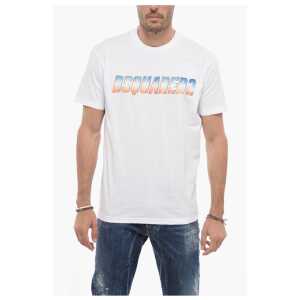 Dsquared² Cool Fit T-shirt with Glittery Effect