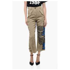 Dior Cargo Pants with FLOWER POP Pattern