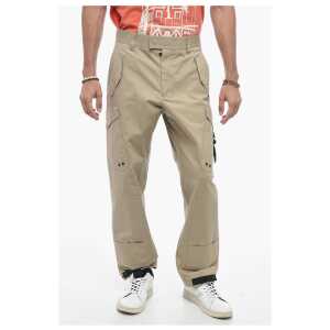 Dior Cotton Blend Cargo Pants with Safety Details