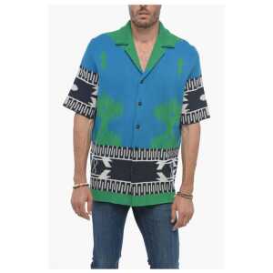 Alanui Short Sleeved Jacquard ICON Shirt