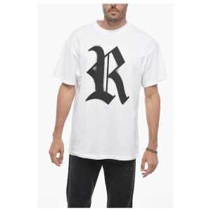 Raf Simons Frontal Maxi Monogram Crew-neck T-shirt