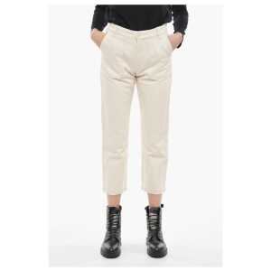 Woolrich Cropped Straight-leg Denims