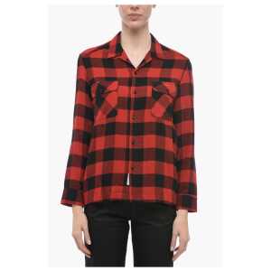 Woolrich Checkered FLUID CHAMOIS Camicia