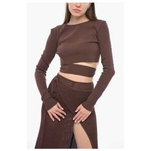 Long-sleeved Top With Cut-Out Detail