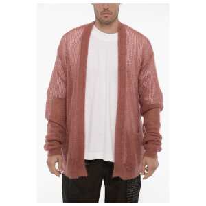 Openwork Mohair and Silk VIVIENNE Cardigan