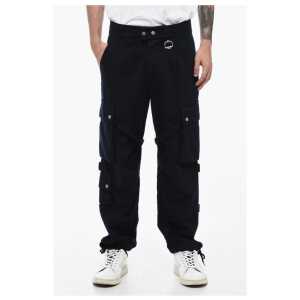 Isabel Marant Cargo EUSEBIO Pants with Drawstringed Ankles