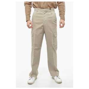 Fendi Stretch Cotton NITROUS Cargo Pants