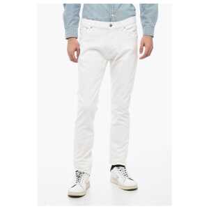 Berluti Stretch Cotton Slim Fit Jeans 16cm