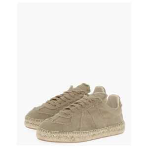 Maison Margiela MM22 Cotton Low-Top Sneakers with Jute Sole