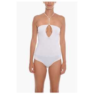 Bottega Veneta Cashmere Blend GAUGE Bare-back Bodysuit