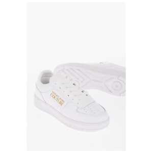 Versace JEANS COUTURE Leather MEYSSA Low-Top Sneakers with Glitter L
