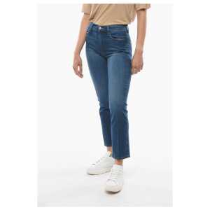 Frame High Waist 5 Pockets Jeans 18cm