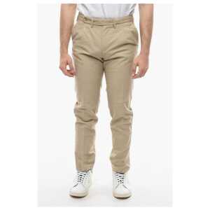 Cruna Solid Color ROPPONGI Double-Pleat Pants