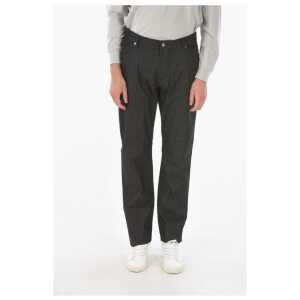 Corneliani ID LUXURY DENIM Stretched Cotton 5-pockets Jeans 21cm