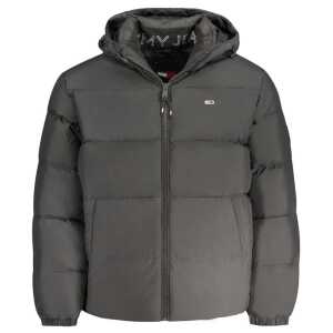 Tommy Hilfiger Black Polyester Men Jacket