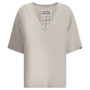 Extreme Cashmere V-Neck cotton Top