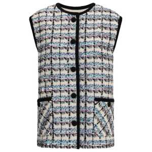 Valentino Tweed Vest with sequins